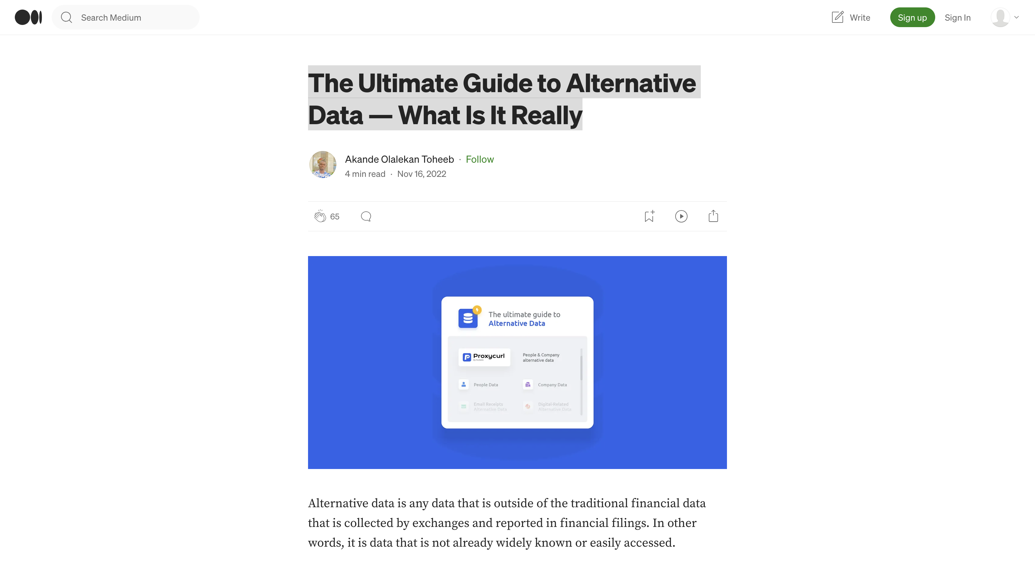 The Ultimate Guide to Alternative Data — What Is It Really