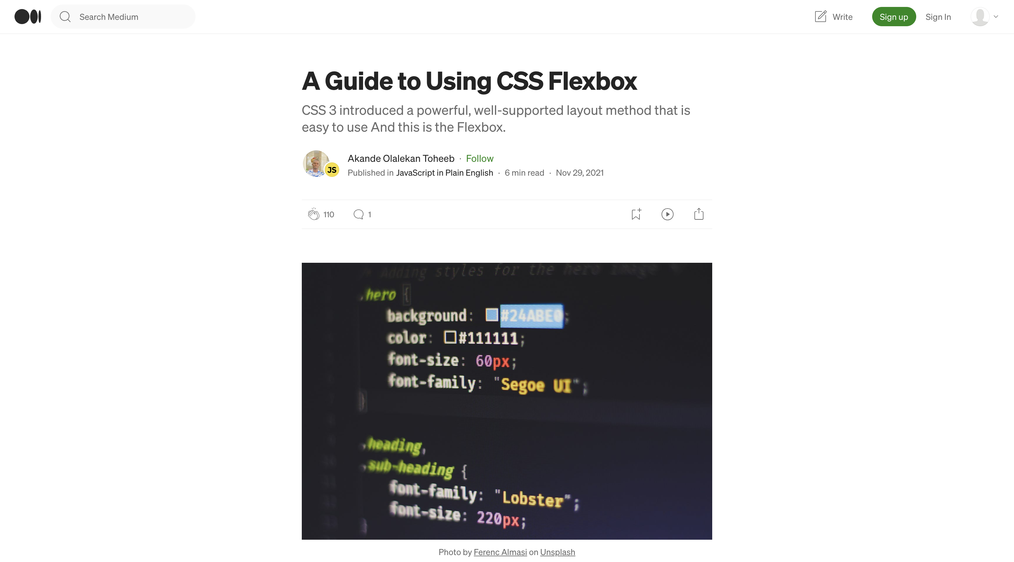 A Guide to Using CSS Flexbox